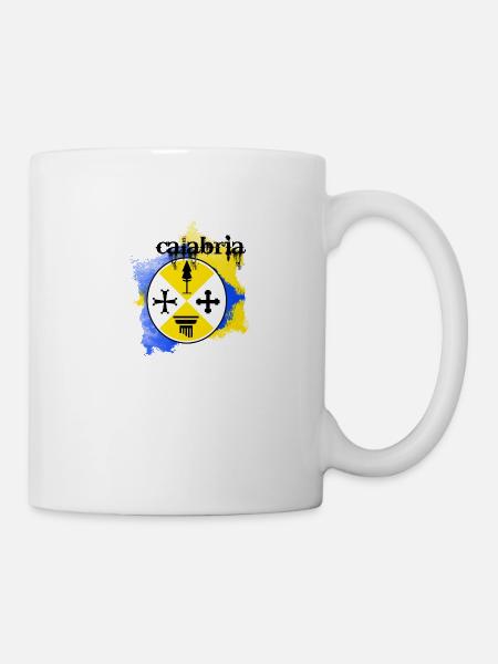 calabria - Tasse - Weiß