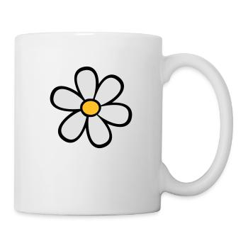 Daisy - Tasse - Weiß - Rechts
