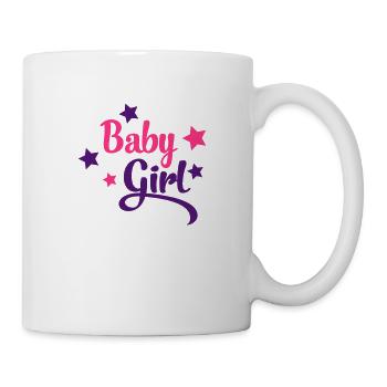 Mädchen - Tasse - Weiß - Rechts