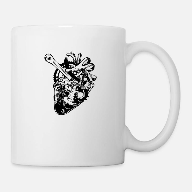 vélo - Mug blanc - blanc