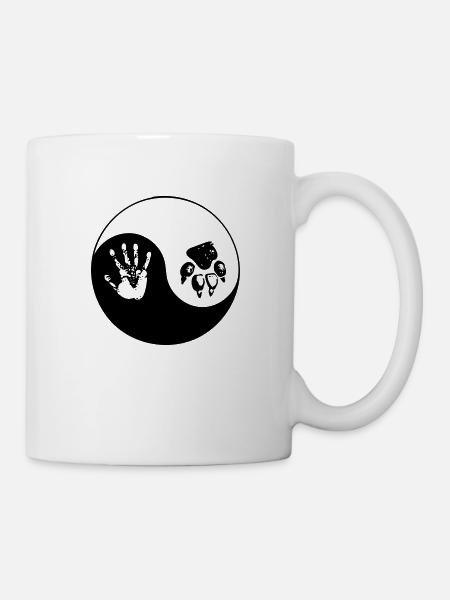 vegan - Tasse - Weiß
