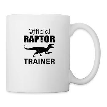 OFFICIAL RAPTOR TRAINER - Tasse - Weiß - Rechts