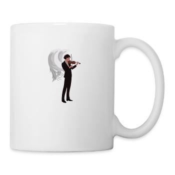 Ange violoniste - Mug blanc - blanc - Droite