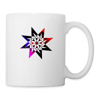 Fantasie Geschenk Stern - Tasse - Weiß - Rechts
