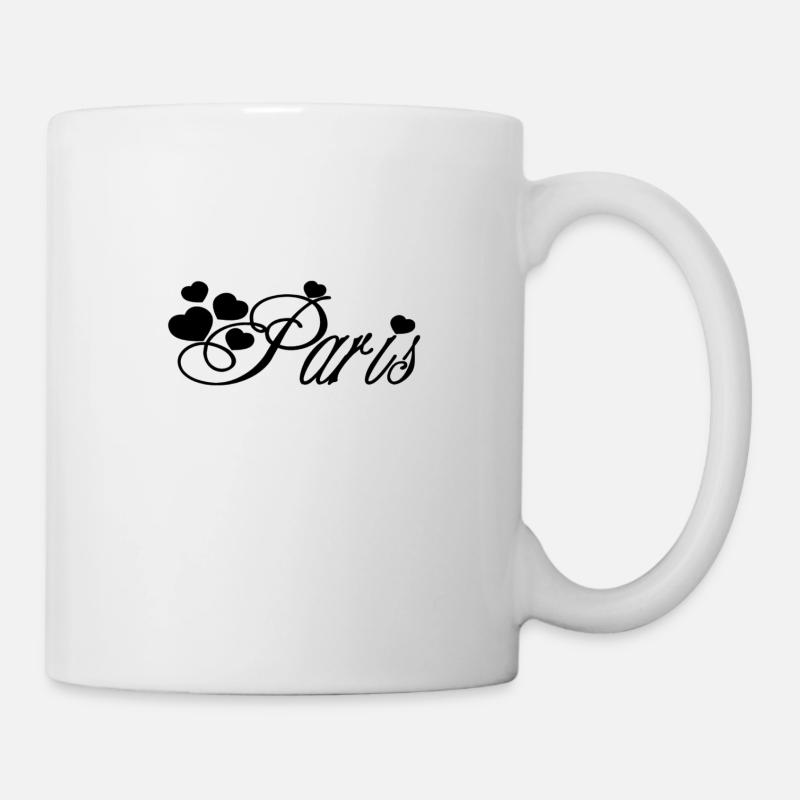 Coeur de paris - Mug blanc - blanc
