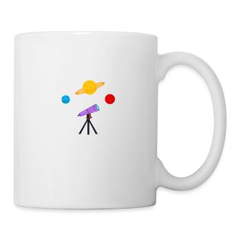 FORGET PRINCESS I WANT TO BE AT ASTROPHYSICIST - Mug - white - Right