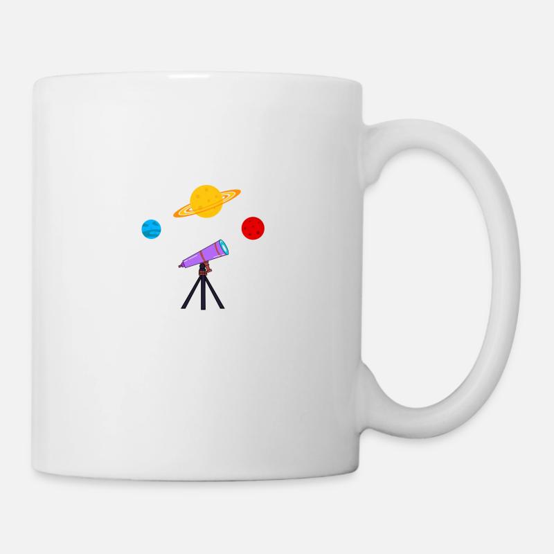 FORGET PRINCESS I WANT TO BE AT ASTROPHYSICIST - Mug - white