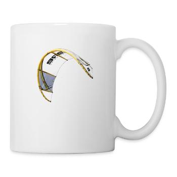kite kitesurfing co2 - Mug blanc - blanc - Droite
