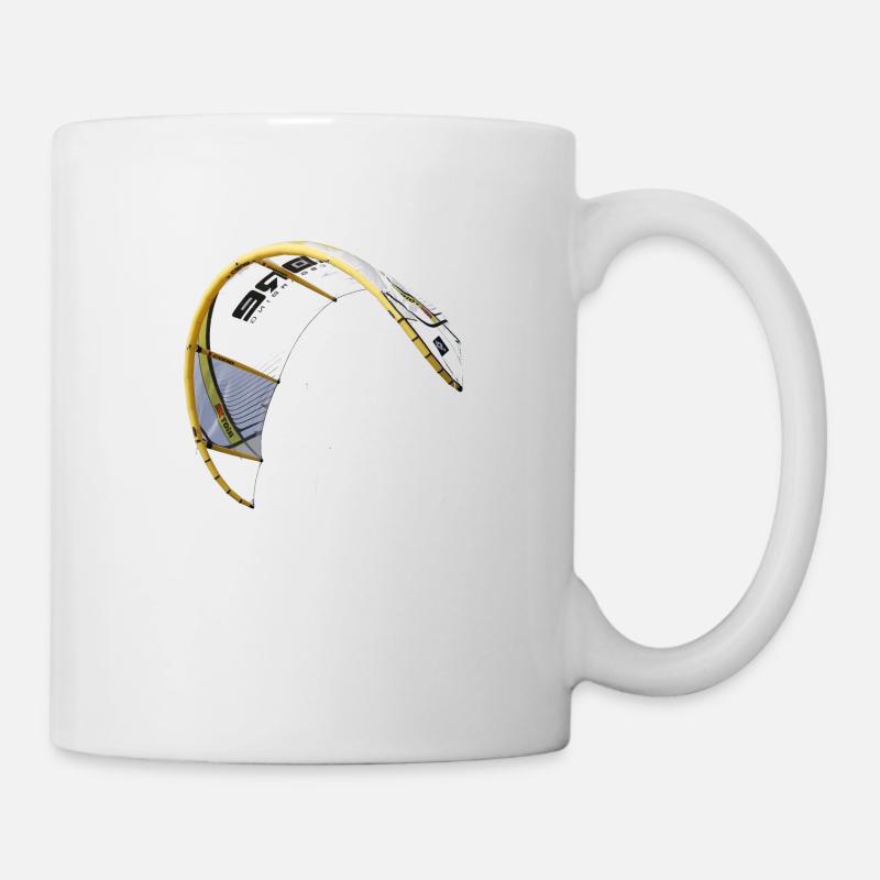 kite Kitesurfen co2 - Tasse - Weiß