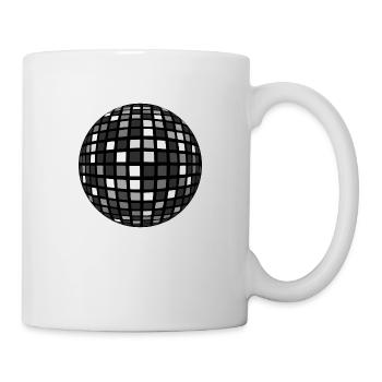 Soirée DJ Disco Ball - Mug blanc - blanc - Droite