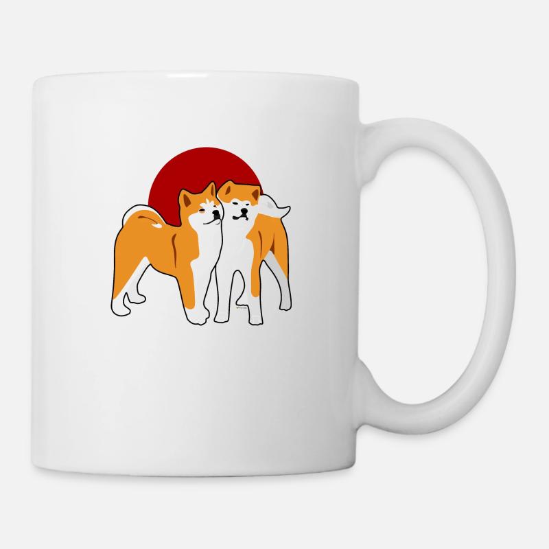 Les chiens - Mug blanc - blanc