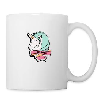 Fabulous - Unicorn - Mug - white - Right