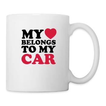 MHBTM car - Tasse - Weiß - Rechts