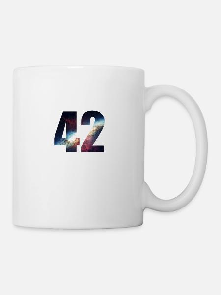 the Answer 42 - Mug blanc - blanc
