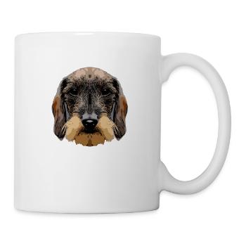 dackel3 2 - Tasse - Weiß - Rechts