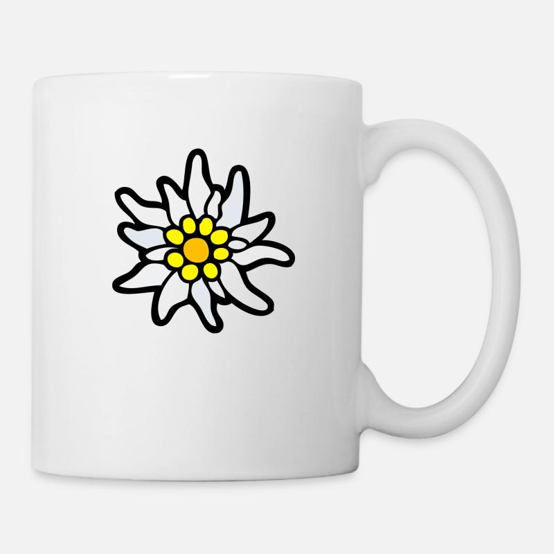 edelweiß - Tasse - Weiß