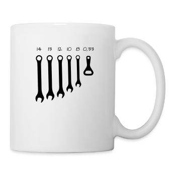The most important tools - Mug - white - Right