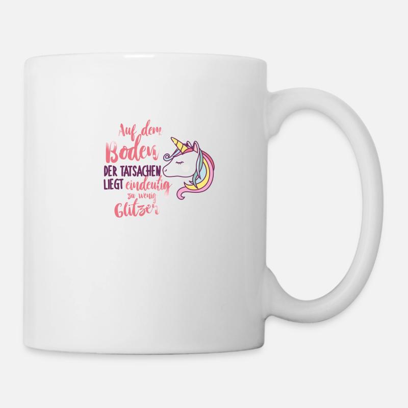 Hallo i bims ein Einhorn - Tasse - Weiß