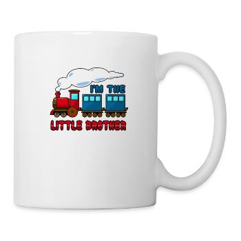 I'm the little brother - Tasse - Weiß - Rechts