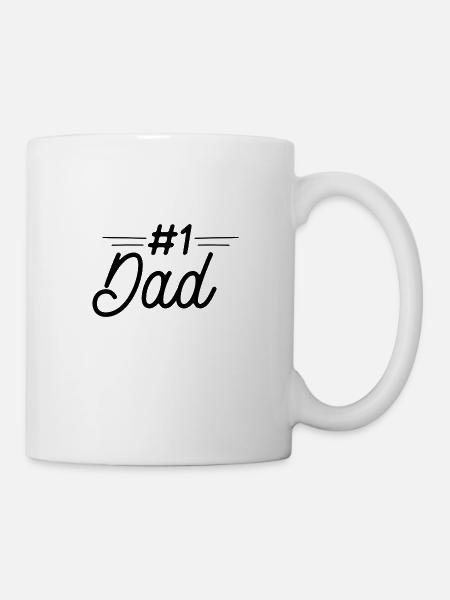 Dad design - Tasse - Weiß
