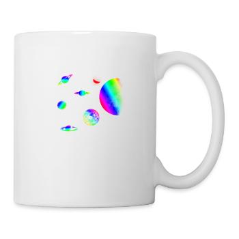 planète - Mug blanc - blanc - Droite