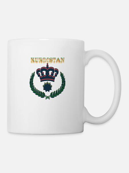 Kurdistan - Tasse - Weiß
