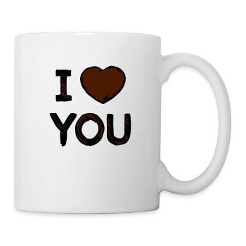 I love you - Mug - white - Right
