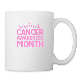 Breast Cancer Awareness Month - Mug - white - Right