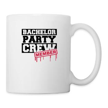 Bachelor Party Crew Member - Mug blanc - blanc - Droite