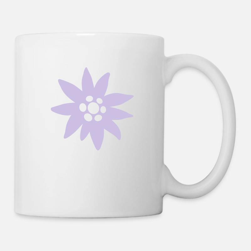 Edelweiß - Tasse - Weiß