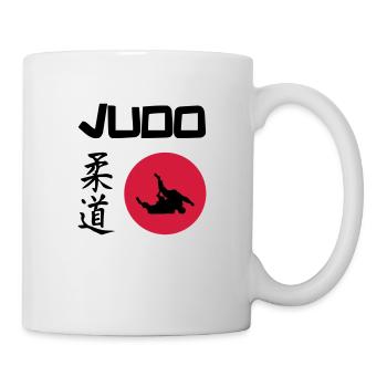 Judo - Tasse - Weiß - Rechts