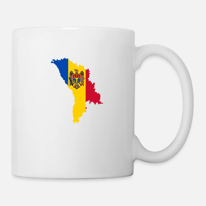 moldova - Tasse - Weiß