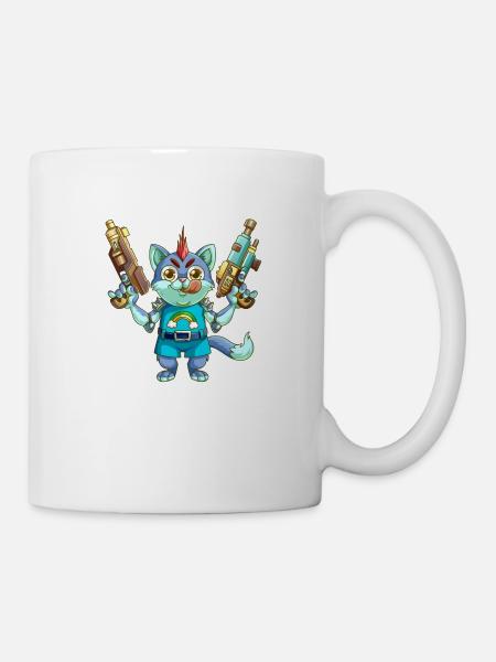 Killer Kitty - Tasse - Weiß