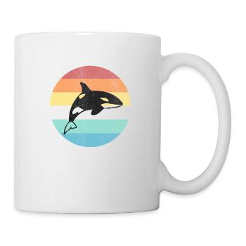Wal - Tasse - Weiß - Rechts
