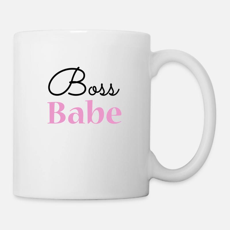 Boss Babe - Tasse - Weiß