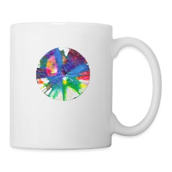 Lavakreis blau - by kindermalerei - Mug - white - Right
