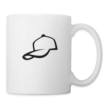 Cap Lover Scwarz - Tasse - Weiß - Rechts