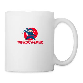 Gamer - The Ninja Gamer - Gift Idea - Mug - white - Right
