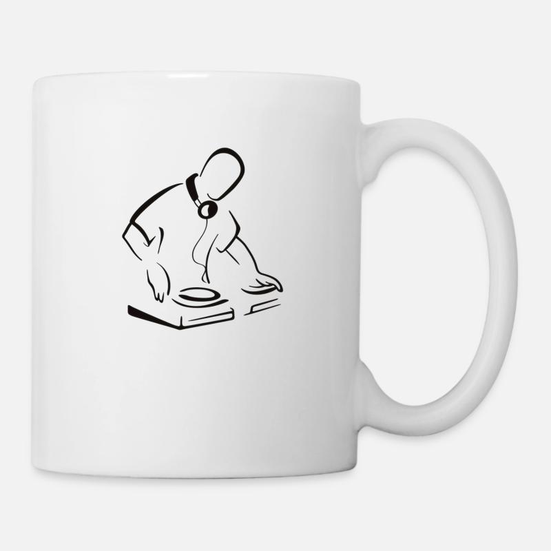 Dj - Mug - white