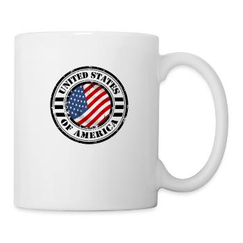 Die USA-07 - Tasse - Weiß - Rechts