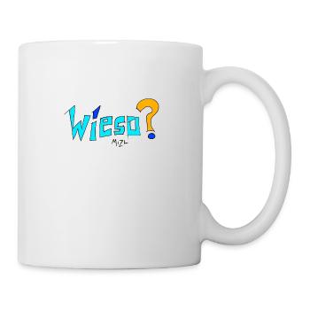 wieso - Tasse - Weiß - Rechts