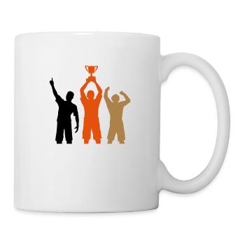 Pokal Meister Finale - Tasse - Weiß - Rechts