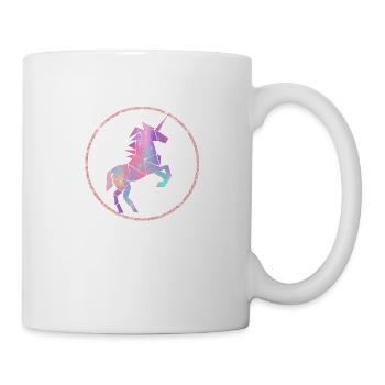 origami unicorn unicorn - Mug - white - Right
