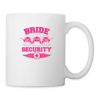 Bride Security Penguins - Mug - white - Right