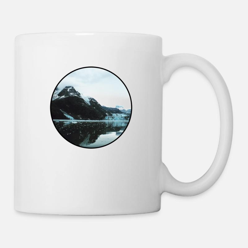 Nature - Mountains - Forest - Photography - Cool - Mug - white