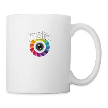 Fan de réseaux sociaux Instagram - Mug blanc - blanc - Droite