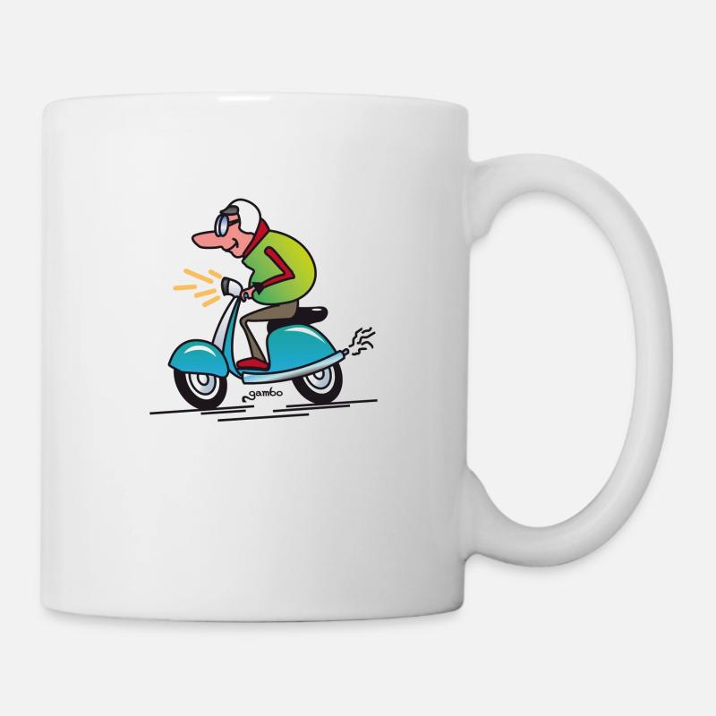 gambo Roller - Tasse - Weiß