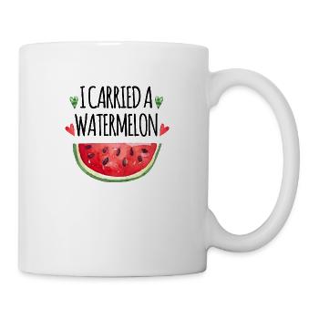 I Carried A Watermelon - Mug - white - Right