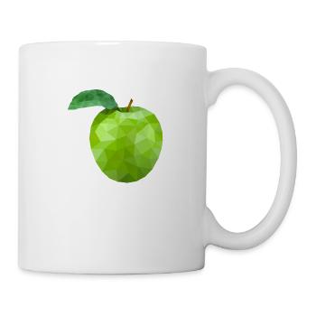 Apfel - Tasse - Weiß - Rechts
