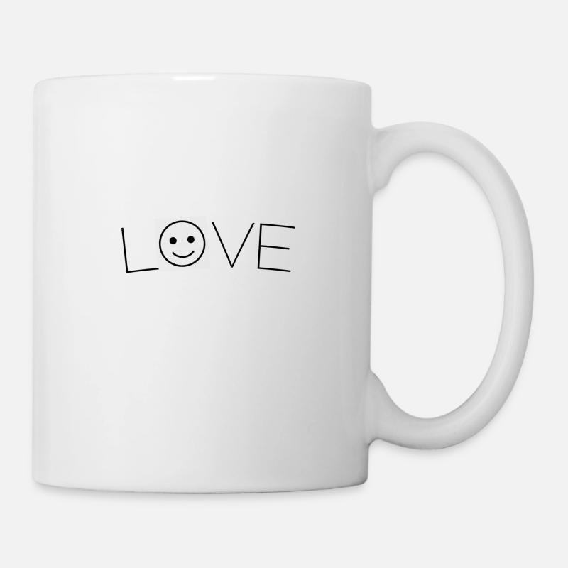 HAPPY LOVE - Mug - white